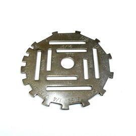 1 Pcs Measuring Disc Ruler Tools UMD