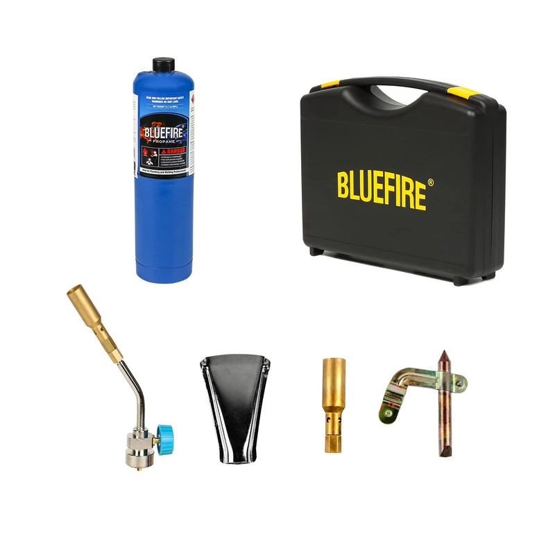 BLUEFIRE Solid Brass Pencil Flame Gas Welding Torch Head Nozzle