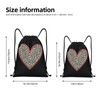 Asamike DCS620A Training Bag, Knapsack, Gym Sack, Keith Haring, Stylish,