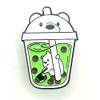 Cute Panda Chinese Bubble Fun Tea Metal Enamel Pin Badge