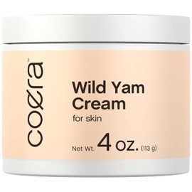 Coera Wild Yam Cream for Women | 4 fl oz | Moisturizing, Nourishing & Hydrating for Skin | Free of Parabens, SLS and Fragrances
