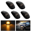 Nilight LED Cab Marker Lights 5 PCS 24 LED Smoke