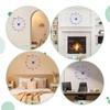 M METERXITY 1-Pack 3D DIY Wall Clock,28 Inch Modern Frameless