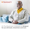 Tranquility AIR-Plus Breathable Underpads, 30"x36", Incontinence Pads with Ultimate Air