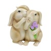 Generic Easter Bunny Statue Rabbit Garden Figurine Cute Easter Decoration