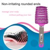 TaiBest Boar Bristle Brush Set - Dry/Wet Detangler for Fine,