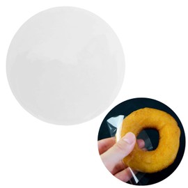 OPP Sheet Food Circular Tweezer, Diameter 4.1 inches (103 mm), Round, Transparent, Prevents Drying of Food, Wrapping, Made in Japan, 100 Sheets), 20 Microns