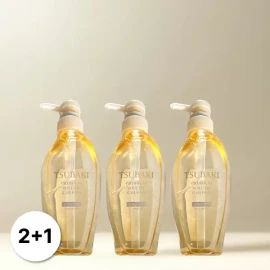 Tsubaki 츠바키 프리미엄 볼륨 앤 리페어 까멜리아 오일 샴푸 450ml 3개 Tsukuba Premium Volume and Repair Camellia Oil Shampoo 450ml 3pcs