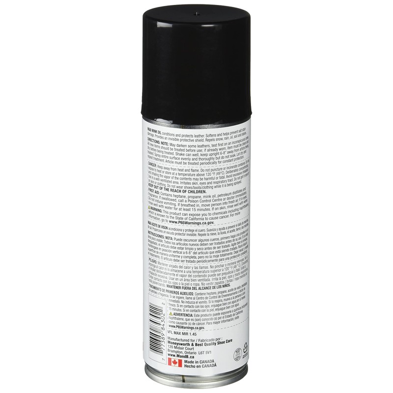 Moneysworth & Best Mink Oil 5.6 oz (155 G)