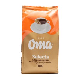 Oma Colombia Oma Selecta Ground Medium Roast Coffee 400 g 14 oz Cafe Molido - Single Bag : 400g : 14oz