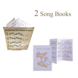 Aovoa 12 Hole Ocarina for Legend of Zelda with 2 Song Books, Alto C Ocarina with Getting Started Guide Display Stand and Protective Bag