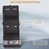 Power Window Switch Left Front Driver Side Power Window Master