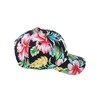 NY Cap Women's Hip Hop Fashion Baseball Round Visor Black