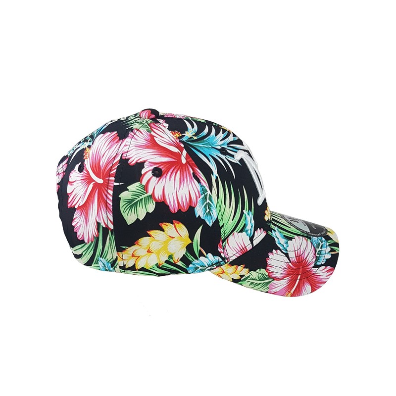 NY Cap Women's Hip Hop Fashion Baseball Round Visor Black