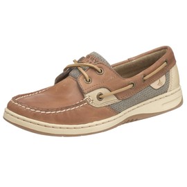 Sperry womens Bluefish Boat Shoe, Linen Oat, 8.5 US