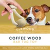 Elkwood Coffee Wood Rope Toy | Durable Rope Chew, Hypoallergenic
