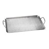 Outset 76632 Stainless Steel Grill Topper Grid, 11"x17" BBQ Tray