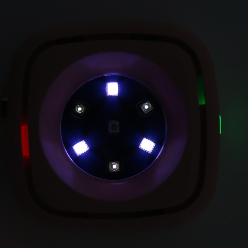 Pink UVC Cleaner Portable LED Light Ultraviolet Cleaning Lamp for