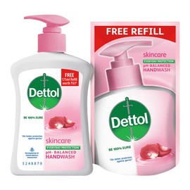 Dettol Skinkare 200ml+Free Liquid Handwash