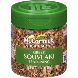 McCormick Gourmet Greek Souvlaki Seasoning, 0.39 Oz (Pack of 6)