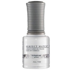 LeChat Perfect Match Gel Polish, Titanium, 0.5 Fl Oz (PMS134)
