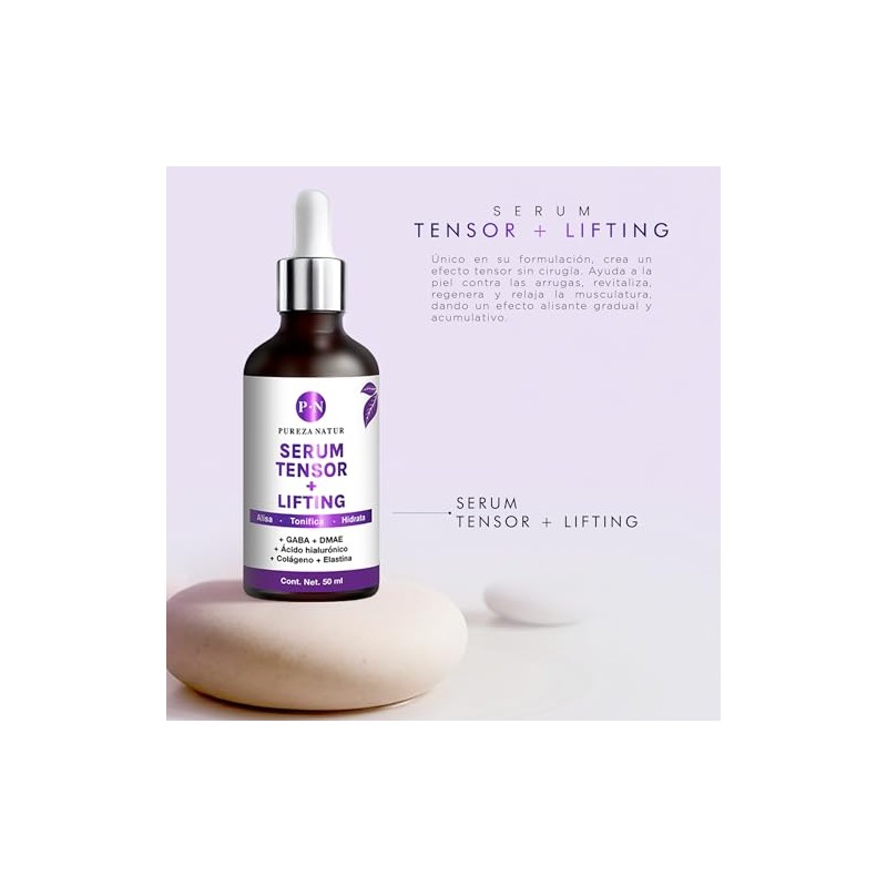 PUREZA NATUR Suero facial Efecto Tensor Lifting con Gaba Y