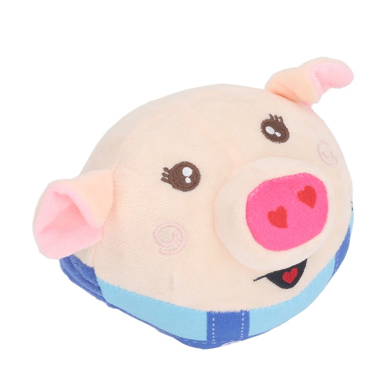 Jumping Plush Toy Remote Control Ball Baby Talking Learning Toy