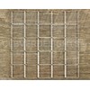 CleverDelights 1" Square Glass Tiles - 50 Pack - Clear