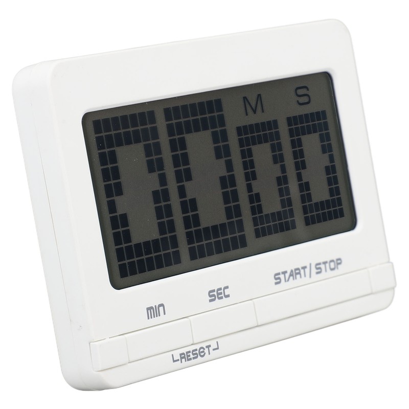 Digital Kitchen Timer Big Digits Magnetic Timer Backing Stand for