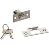 Lock Prolok 19POP Pomo cilíndrico bola función recámara, acero inoxidable,