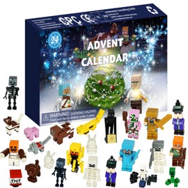 2024 Christmas Advent Calendar,Advent Calendar Kit Includes 24 Robot,Christmas Countdown Gift for Kids, Boys, Girls