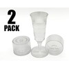 FoldyCups.com Travel Wine / Champagne Glasses (Set of 2) -