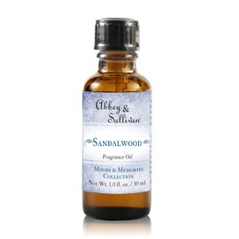 Abbey & Sullivan Fragrance Oil, Sandalwood, 1 oz.