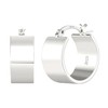 Senteria 925 Sterling Silver Hoop Earring Hypoallergenic Silver Chunky Hoop