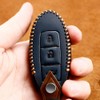 ontto 3 Key Shell Case Cover for Nissan Qashqai Juke