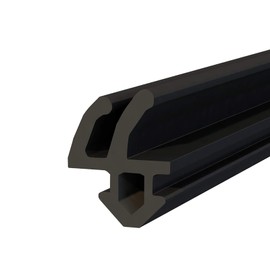 DQ-PP Window Seal, Black, 10 Metres, S-1388 Rehau, PVC Window, Rubber Seal, Sealing Tape, Plastic Window Seals, Aluminium Profile Seal, Door Seal