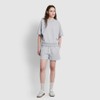 JAJU [JAJU/자주] Women's Sweat Short Sleeve Shirt_Melange Grey