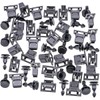 Rexka 50pcs Striker Engine Cover Fender Liner Retainer Clip &