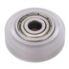 16Pcs 3D Printer Polycarbonate Pulley Transparent Rustproof Robust Bearing Pulley