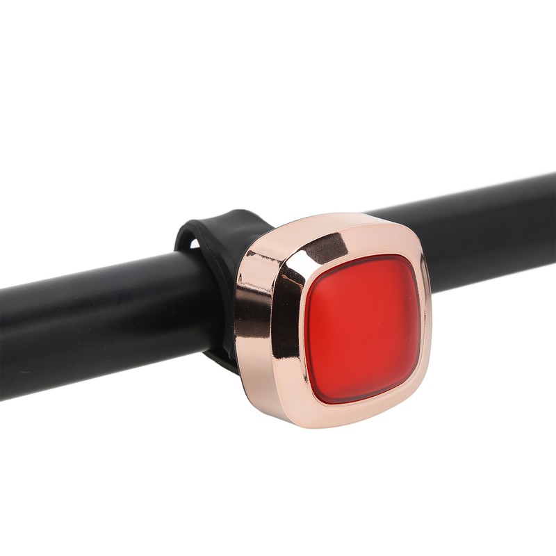 Intelligent Bike Tail Light Waterproof Rechargeable Intelligent Bicycle Brake Induction