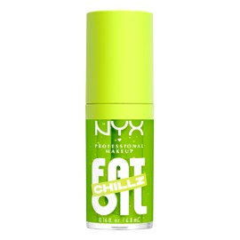 Nyx Professional Makeup, Fat Oil Chillz. Gloss. Tono Kiwi Freezie (verde). Brillo labial hidratante con efecto jugoso, hasta por 12hrs de uso. Frmula 