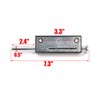 MY MIRONEY Black Sliding Door Lock for Window Glass Patio