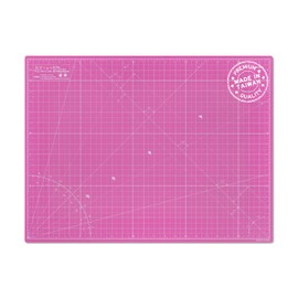 Elan Cutting Mat A2 Pink & Purple, Self Healing Cutting Mat 18 x 24 INCH, 5-Ply Craft Mat Pink, Hobby Cutting Mat 18x24 INCH, Fabric Cutting Board for Crafts, Quilting Cutting Board, Craft Cutting Mat
