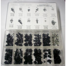 Delta Tronics 121 Pieces Honda Cars Body Shop Retainers and Clips Kit