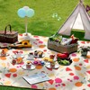 TaTalife TaTalife Picnic Blankets, Portable Outside Baby Blanket, 3 Layer