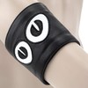 The Black Rose - Wrist bracelet/wrist wallet made of nappa