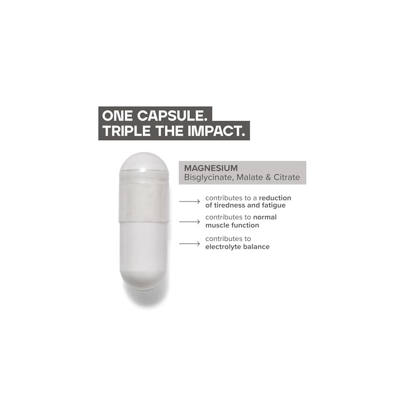Bulk Magnesium Glycinate 3-in-1 Complex | 1800mg High Absorption |