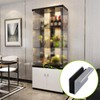 UFURMATE 4Pcs Non Magnetic Latch Clamp Pull Rectangular Glass Finger
