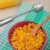 Collenatsy 2024 New Long Handle Stainless Steel Corn Stripping Tool,