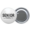 Senior Mom Button, Senior 2024 Pin 2.25" Round Pinback Button,